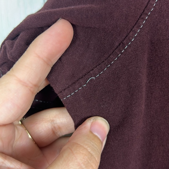 Kuhl Men’s Burgundy Embroidered Collared Short Sleeve Cotton Polo, L - Picture 10 of 14